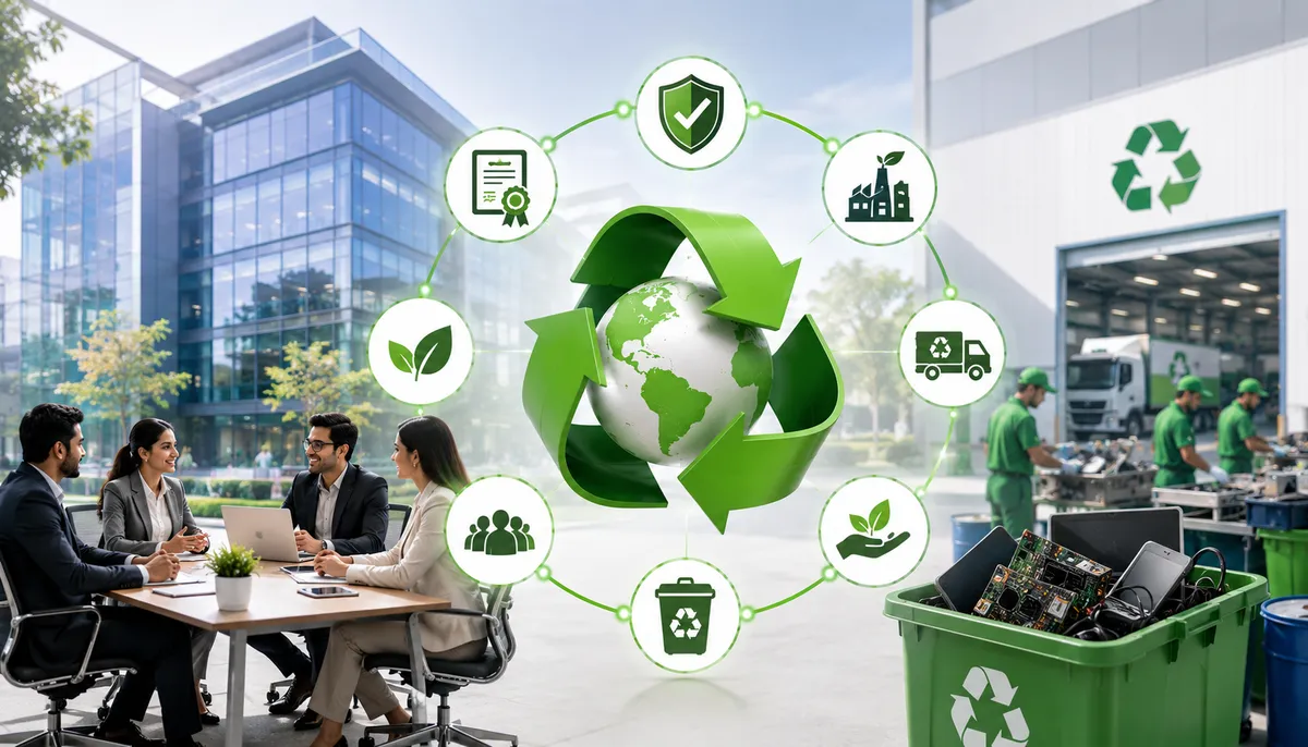 Authorized and certified recycling partnerships